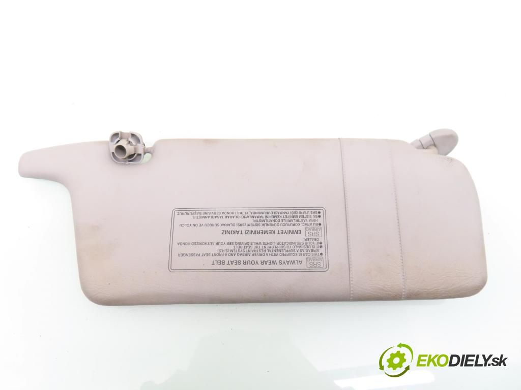 HONDA CIVIC VII (ES, ET) SEDAN 2002 81,00 1.6 - D16V1 1590,00 KRYTY SLUNEČNÍ SVĚTLO 