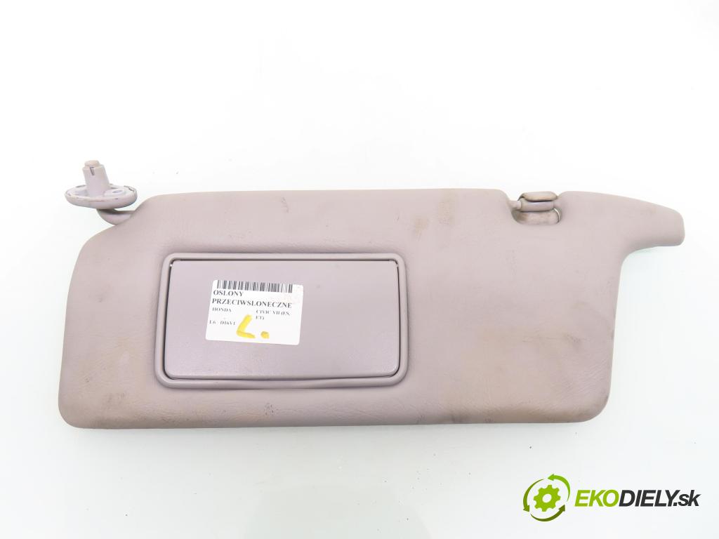 HONDA CIVIC VII (ES, ET) SEDAN 2002 81,00 1.6 - D16V1 1590,00 KRYTY SLUNEČNÍ SVĚTLO