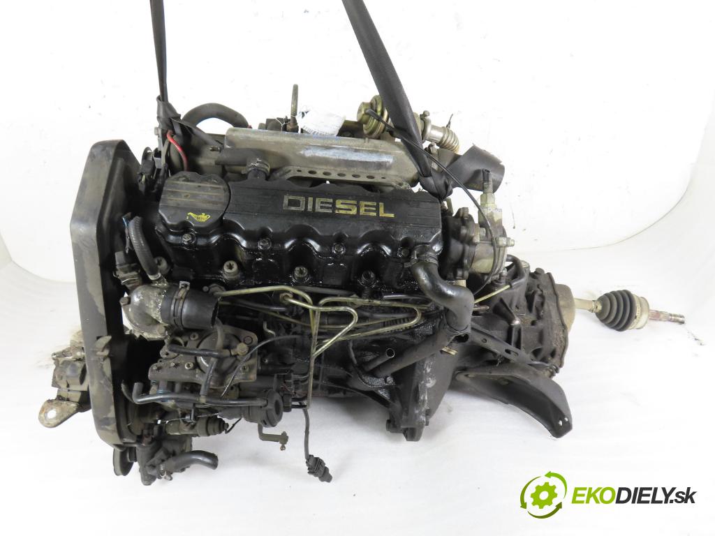 OPEL ASTRA F (T92) HB 1995 50,00 1.7 TD 1700,00 motor DIESLA X17DTL ; 0460494372