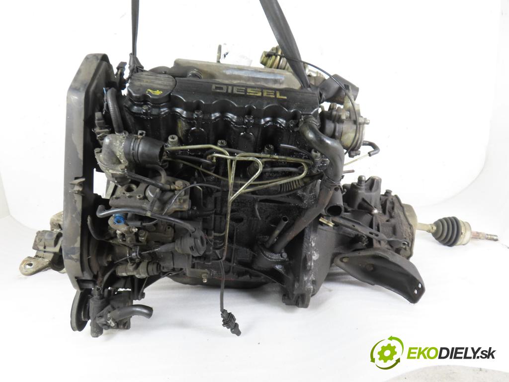 OPEL ASTRA F (T92) HB 1995 50,00 1.7 TD 1700,00 motor DIESLA X17DTL ; 0460494372