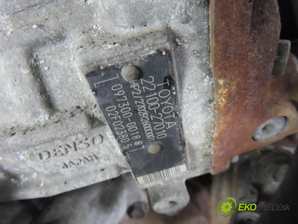 TOYOTA RAV 4 II (_A2_) SUV 2004 85,00 2.0 D-4D 4WD 116 - 1CD-FTV 1995,00 Motor DIESEL 1CDFTV ; 2210027010