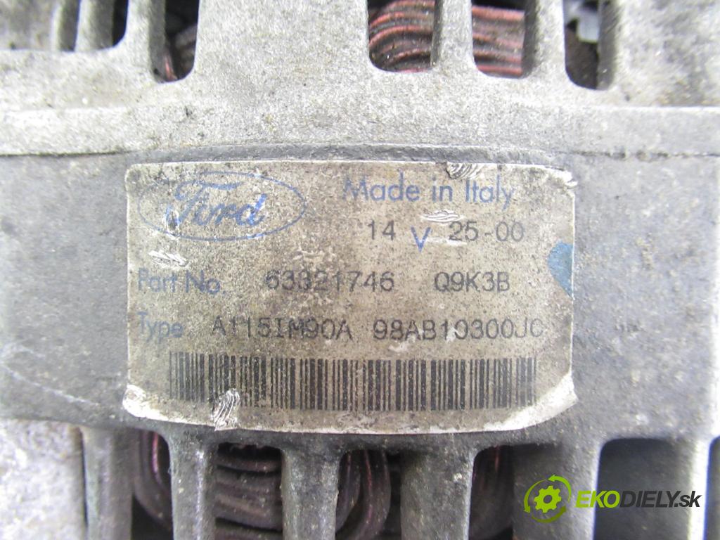 FORD FOCUS Turnier (DNW) KOMBI 2003 74,00 1.8 TDCi - FFDA 1753,00 Alternátor 63321746 ; A115IM90A (Alternátor)