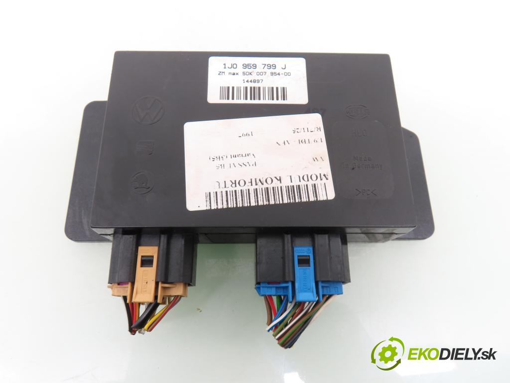 VW PASSAT B5 Variant (3B5) KOMBI 1997 81,00 1.9 TDI 110 - AFN 1896,00 MODUL komfortu 1J0959799J