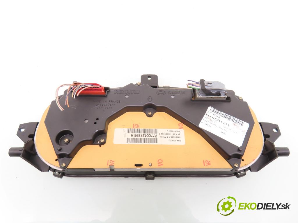 RENAULT SCENIC I (JA0/1_) MINIVAN 2000 75,00 1.9 dCi 102 - F9Q 732 1870,00 prístrojovka elektrický P7700427896A