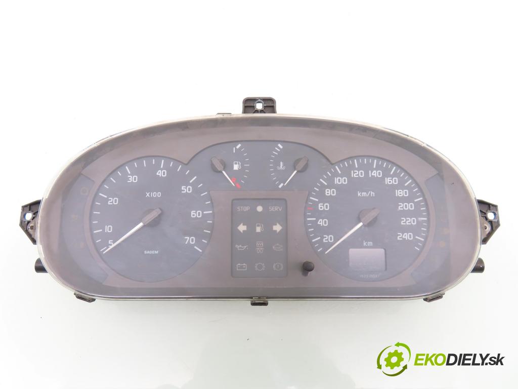 RENAULT SCENIC I (JA0/1_) MINIVAN 2000 75,00 1.9 dCi 102 - F9Q 732 1870,00 prístrojovka elektrický P7700427896A