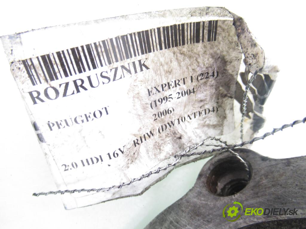 PEUGEOT EXPERT (224) KOMBIVAN 2001 80,00 2.0 HDI 16V - RHW (DW10ATED4) 1997,00 startér  (Startér)