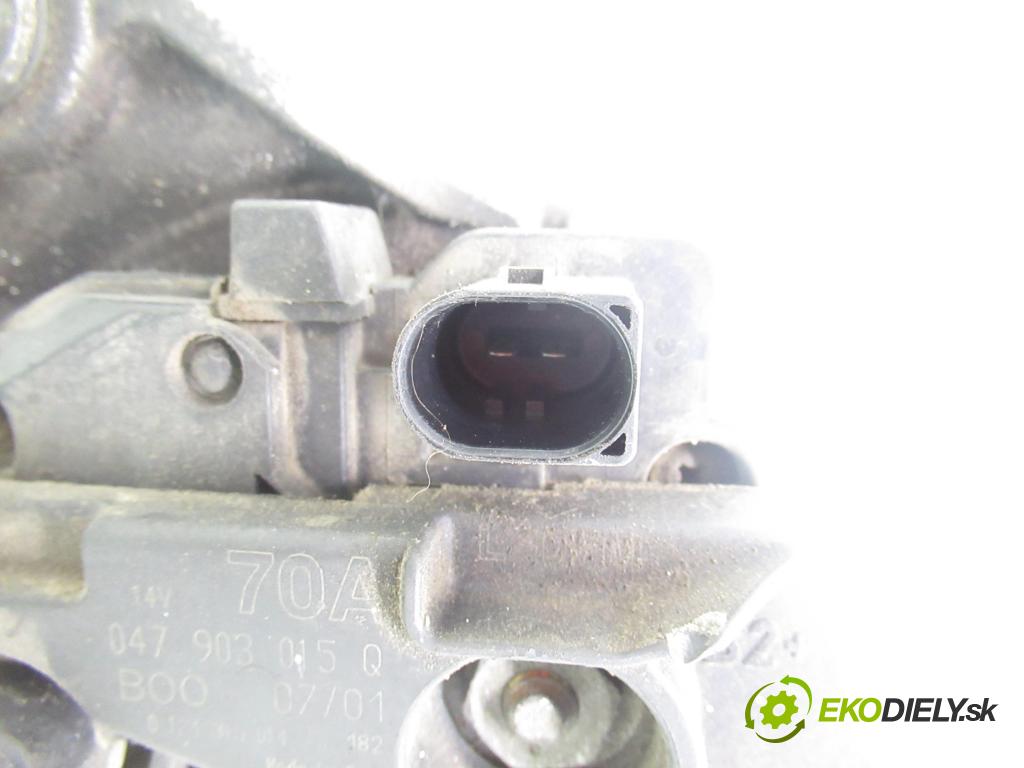 SKODA FABIA I (6Y2) HB 2001 44,00 1.4 MPi 60 - AZE 1397,00 Alternátor 047903015Q ; 0124315014 (Alternátor)