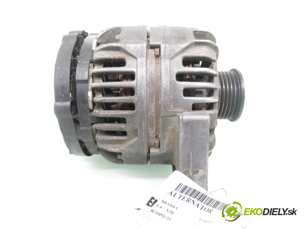 SKODA FABIA I (6Y2) HB 2001 44,00 1.4 MPi 60 - AZE 1397,00 Alternátor 047903015Q ; 0124315014 (Alternátor)