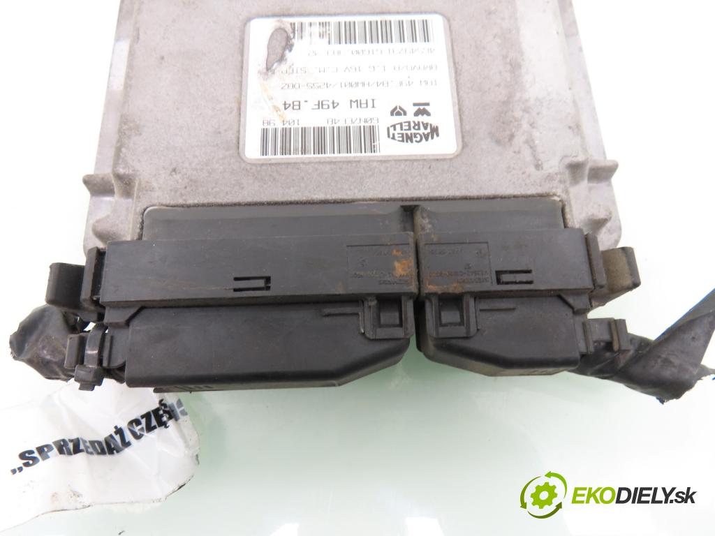 FIAT BRAVO I (182_) HB 1998 76,00 1.6 16V (182.AB) - 182 A4.000 1581,00 řídící jednotka motora IAW49FB4 ; 46549731