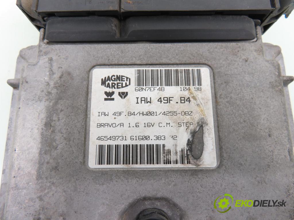 FIAT BRAVO I (182_) HB 1998 76,00 1.6 16V (182.AB) - 182 A4.000 1581,00 řídící jednotka motora IAW49FB4 ; 46549731