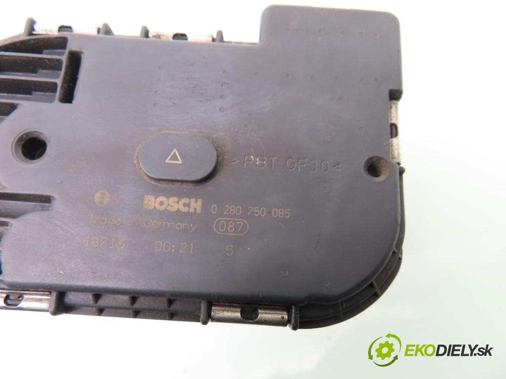 PEUGEOT 307 (3A/C) HB 2004 80,00 1.6 16V - NFU (TU5JP4) 1587,00 Škrtiaca klapka 0280750085 (Škrtiaca klapka)