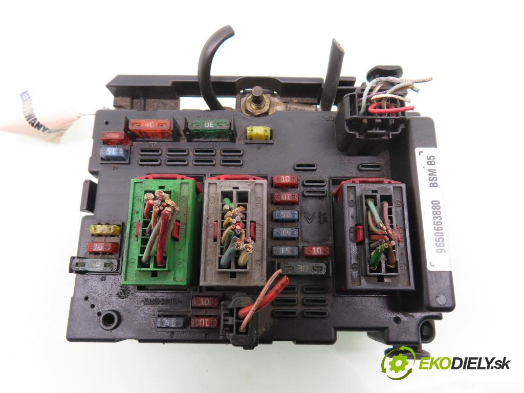 PEUGEOT 307 (3A/C) HB 2004 80,00 1.6 16V - NFU (TU5JP4) 1587,00 MODUL BSM 9650663880