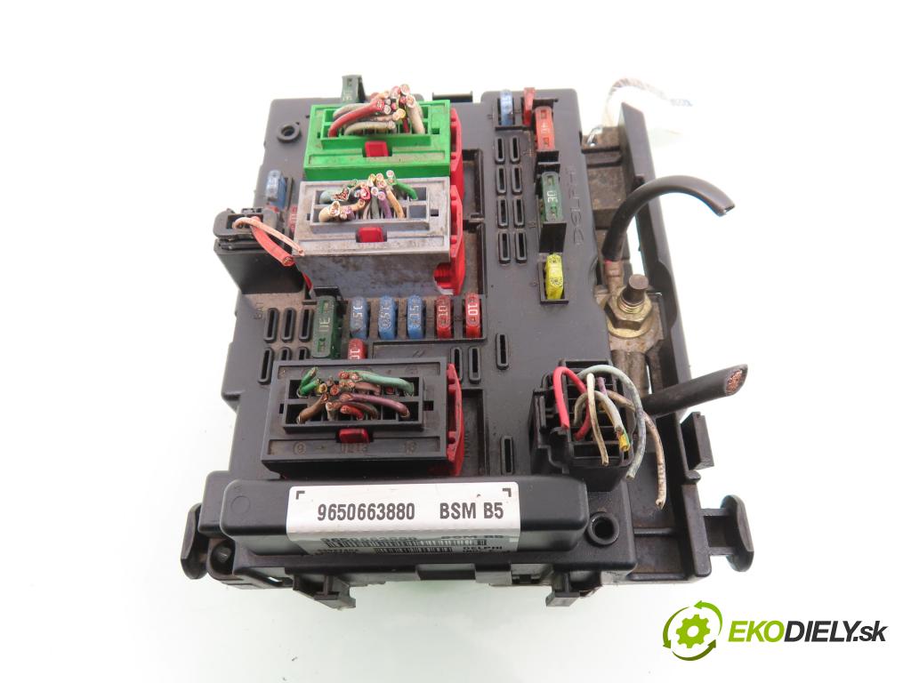 PEUGEOT 307 (3A/C) HB 2004 80,00 1.6 16V - NFU (TU5JP4) 1587,00 MODUL BSM 9650663880