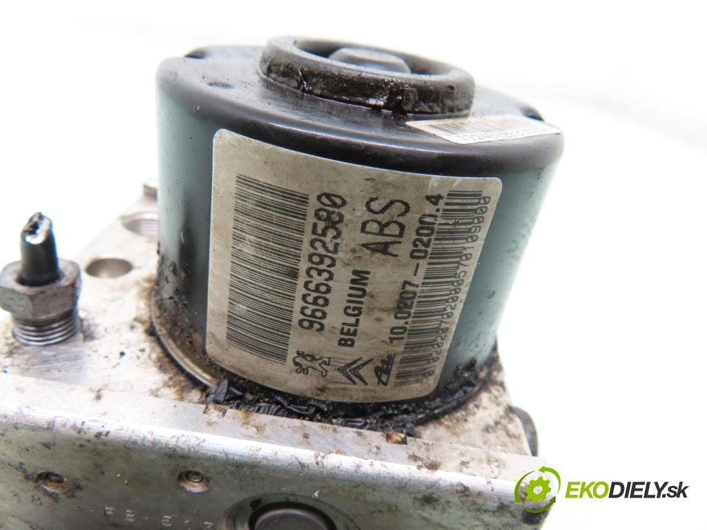 CITROEN C3 I (FC_) HB 2006 54,00 1.4 i - KFV (TU3JP) 1360,00 Pumpa ABS 10097011673 ; 9666392580 (Pumpa ABS)