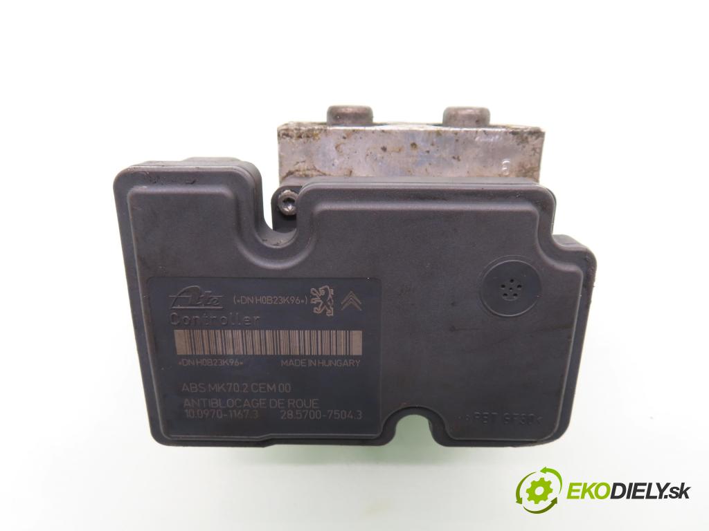 CITROEN C3 I (FC_) HB 2006 54,00 1.4 i - KFV (TU3JP) 1360,00 Pumpa ABS 10097011673 ; 9666392580 (Pumpa ABS)