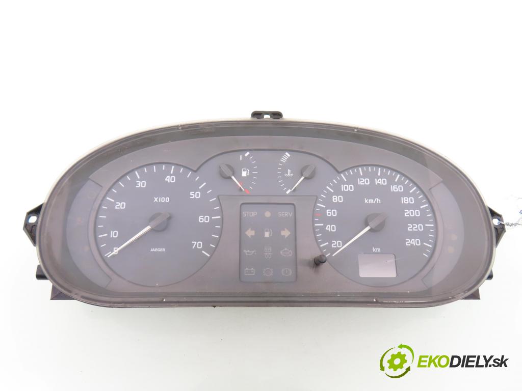 RENAULT SCENIC I (JA0/1_) MINIVAN 2003 75,00 1.9 dCi 102 - F9Q 732 1870,00 prístrojovka elektrický 8200071820