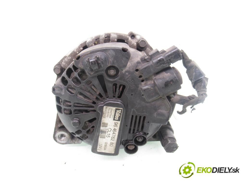 CITROEN C3 I (FC_) HB 2004 50,00 1.4 HDi 8V - 8HX 1398,00 Alternátor 9646476280 ; 2542704A ; TG15C022 (Alternátor)