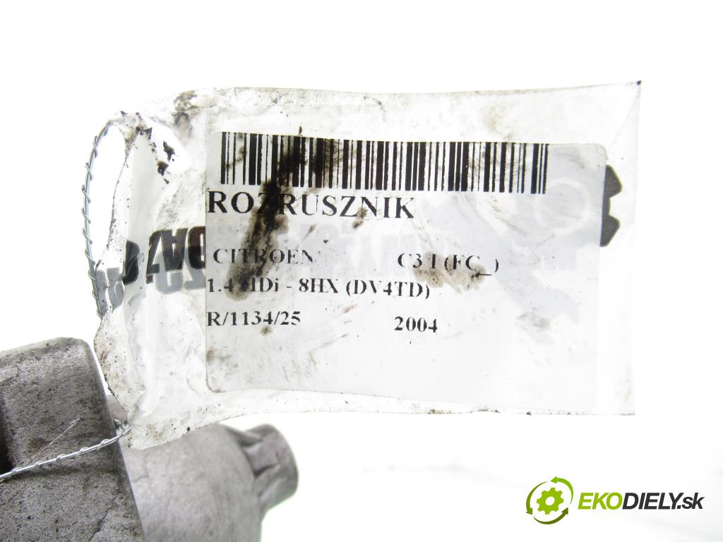 CITROEN C3 I (FC_) HB 2004 50,00 1.4 HDi 8V - 8HX 1398,00 startér  (Startér)