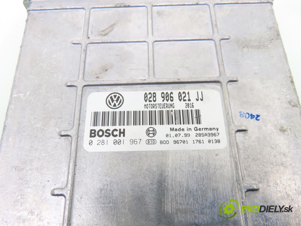SEAT ALHAMBRA (7V8, 7V9) MINIVAN 1999 81,00 1.9 TDI 110 - AFN 1896,00 Riadiaca jednotka Motor 028906021JJ ; 0281001967