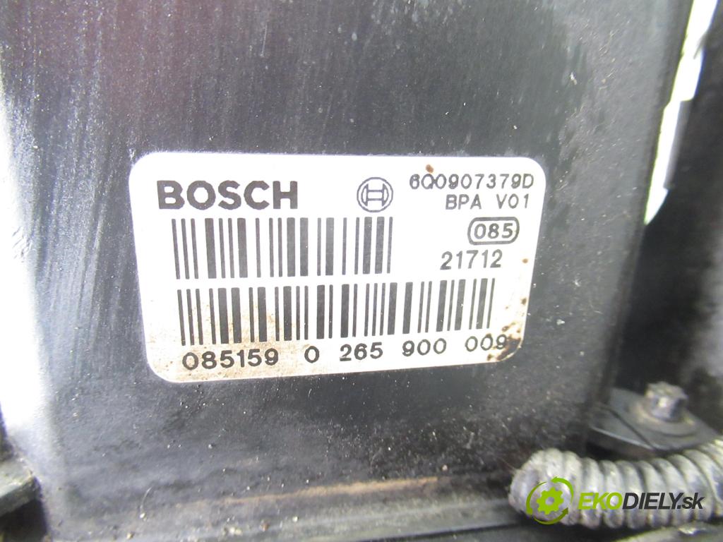 SKODA FABIA I (6Y2) HB 2000 74,00 1.9 TDI PD 100 - ATD 1896,00 Pumpa ABS 6Q0907379D ; 6Q0973042 ; 0265900009 (Pumpa ABS)