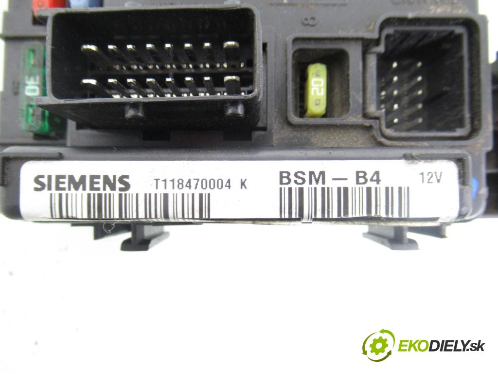 CITROEN C3 I (FC_) HB 2004 50,00 1.4 HDi 8V - 8HX 1398,00 MODUL BSM 964349878000 ; T118470004K