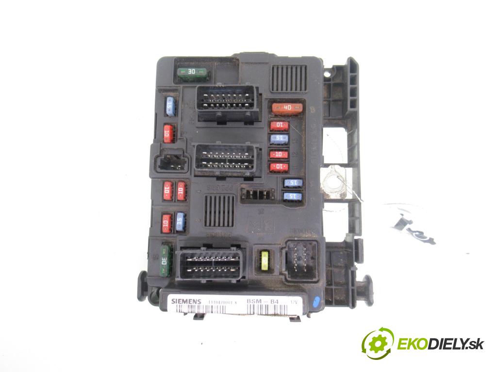 CITROEN C3 I (FC_) HB 2004 50,00 1.4 HDi 8V - 8HX 1398,00 MODUL BSM 964349878000 ; T118470004K