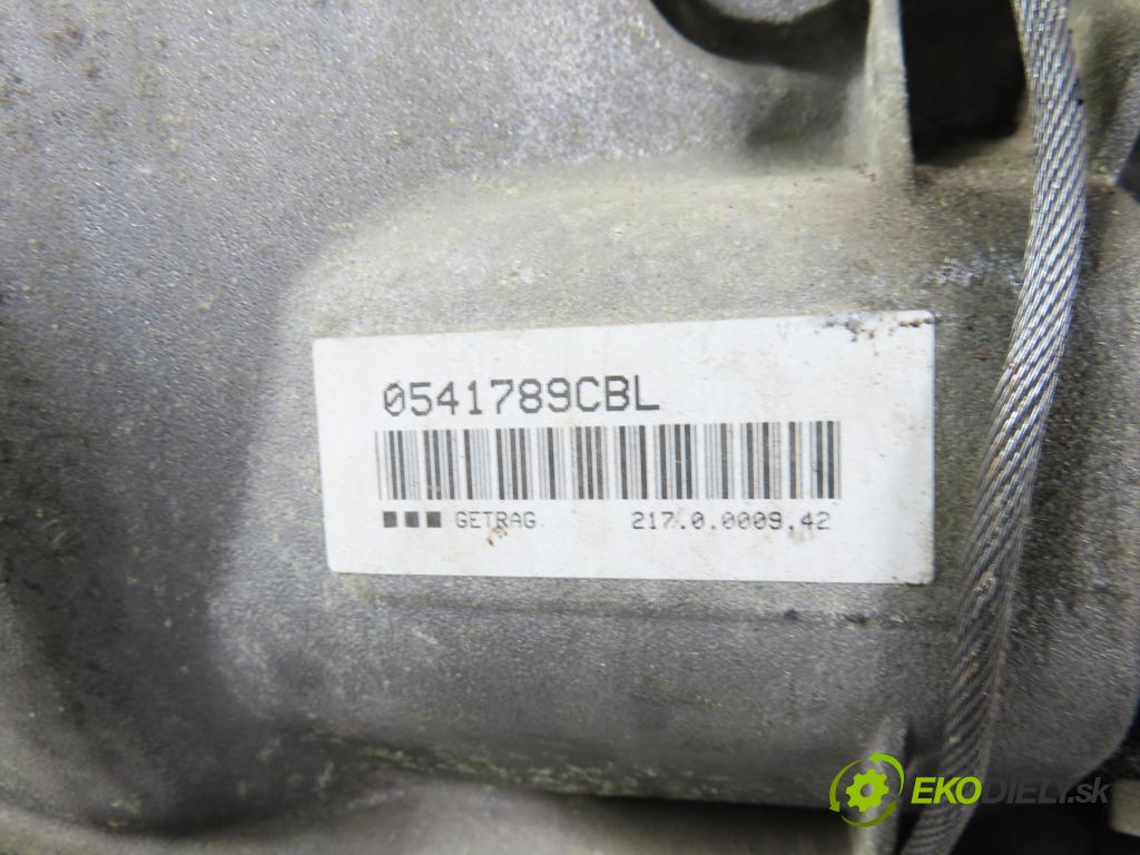 BMW 1 (E87) HB 2009 89,00 118 i - N43 B20 A 1995,00 převodovka MANUALNA 2170017897 ; 2170017396