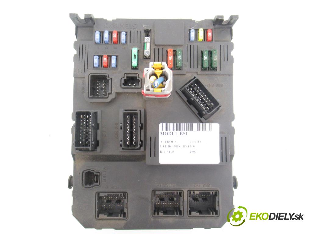 CITROEN C3 I (FC_) HB 2004 50,00 1.4 HDi 8V - 8HX 1398,00 MODUL BSI 9652474480 ; S118085200K