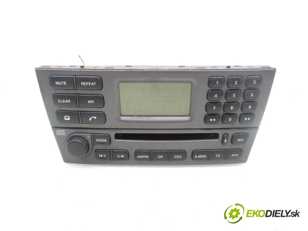 JAGUAR X-TYPE I (X400) SEDAN 2004 96,00 2.0 D 130 - FMBA 1998,00 RADIO CD 4X4318B876AC