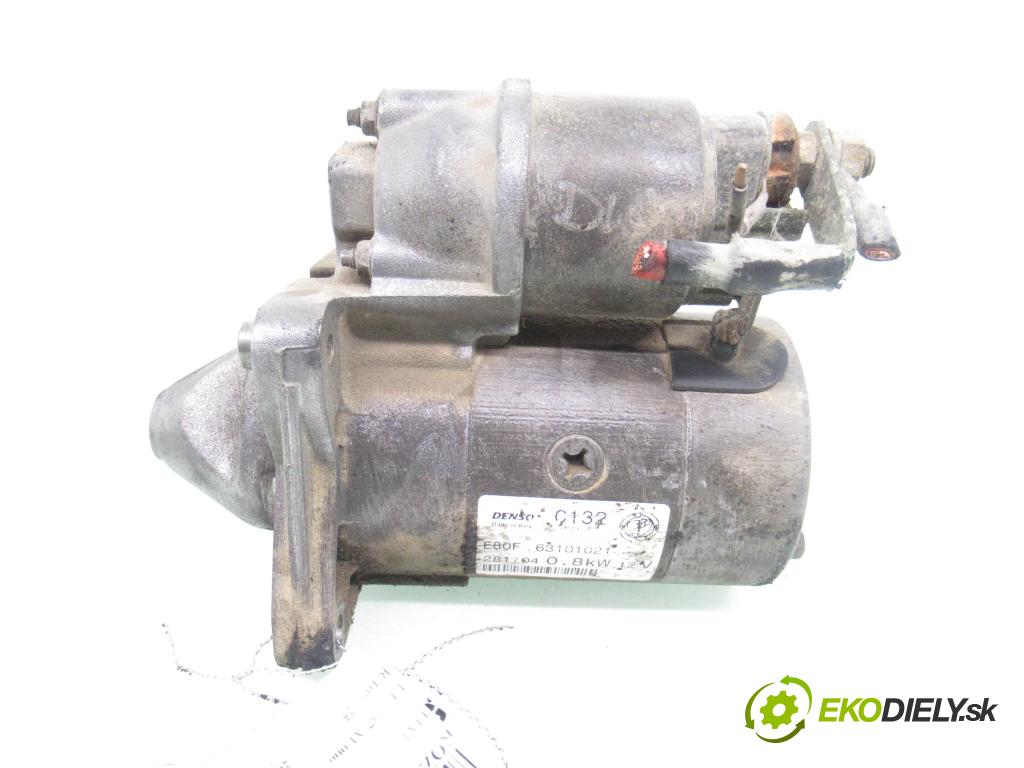 FIAT PANDA (169_) HB 2004 40,00 1.1 54 - 187 A1.000 1108,00 Štartér E80F63101021 (Štartér)