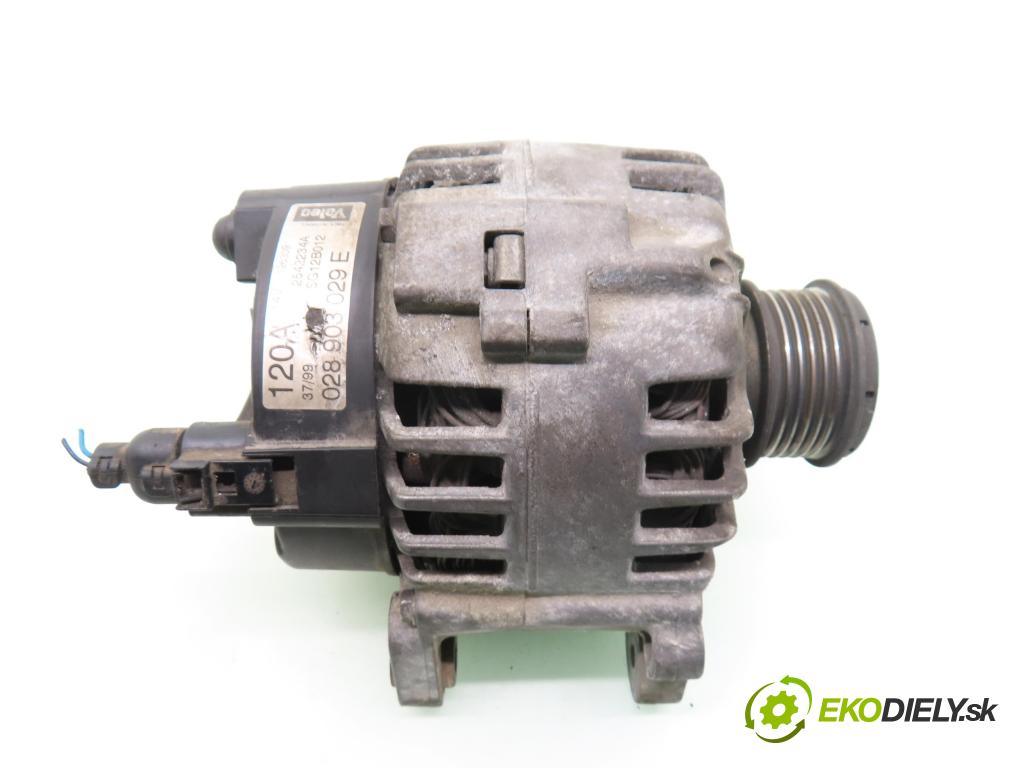 FORD GALAXY (WGR) MINIVAN 2002 85,00 1.9 TDI PD 115 - AUY 1896,00 Alternátor 028903029E (Alternátor)