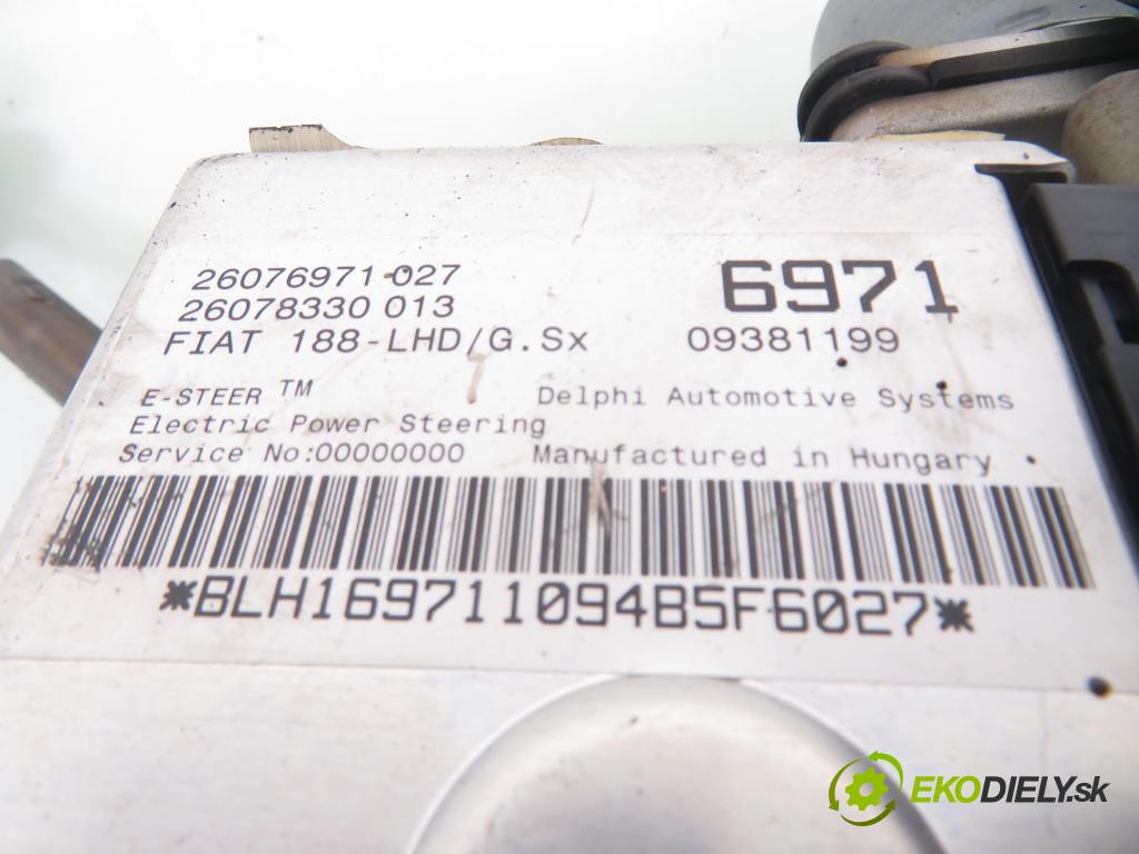 FIAT PUNTO (188_) HB 2001 44,00 1.2 60 - 188 A4.000 1242,00 serv/podporovanie elektrické 0123203102 ; 26076971027 ; 09381199