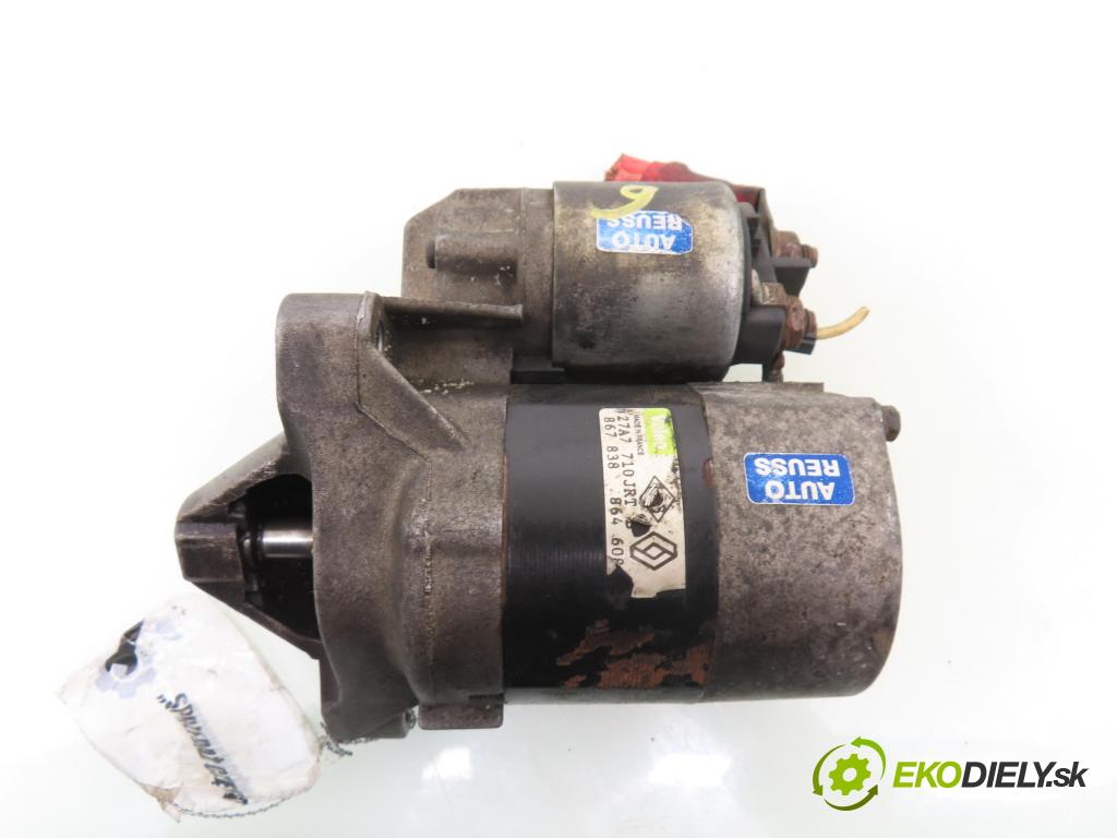 RENAULT CLIO II (BB_, CB_) HB 1998 43,00 1.2 8V 58 1149,00 startér 867838 ; 864608 (Startér)