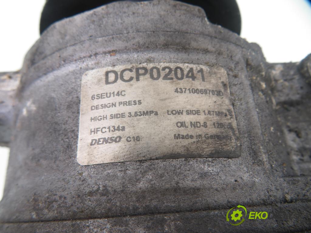 AUDI A8 D3 (4E2, 4E8) SEDAN 2004 171,00 3.0 TDI quattro - ASB 2967,00 KOMPRESOR: klimatizace DCP02041 ; 6SEU14C (Kompresor klimatizace)