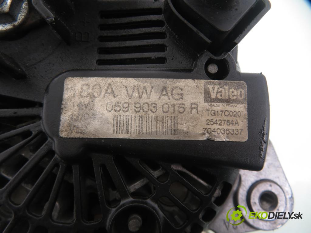 AUDI A8 D3 (4E2, 4E8) SEDAN 2004 171,00 3.0 TDI quattro - ASB 2967,00 Alternátor 059903015R ; TG17C020 ; 2542784A (Alternátor)