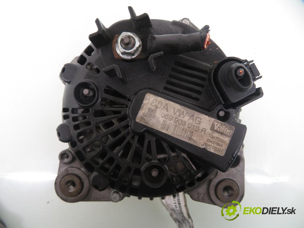 AUDI A8 D3 (4E2, 4E8) SEDAN 2004 171,00 3.0 TDI quattro - ASB 2967,00 Alternátor 059903015R ; TG17C020 ; 2542784A (Alternátor)
