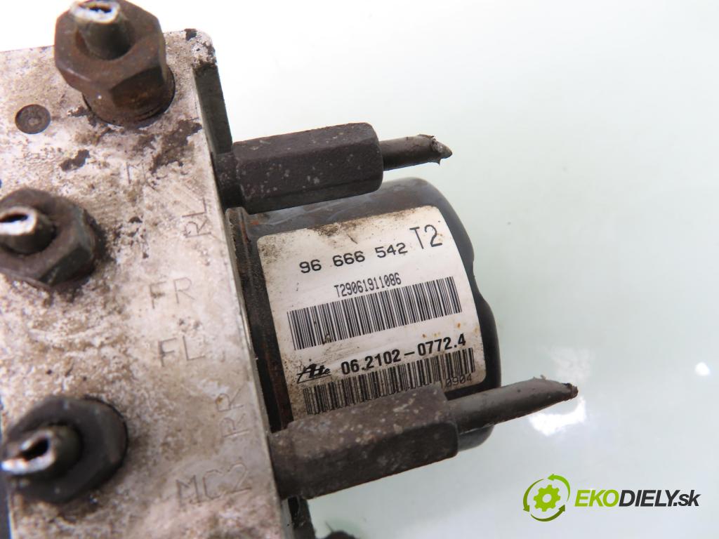 CHEVROLET SPARK HB 2009 38,00 0.8 - F8CV 796,00 pumpa ABS 06210909843 ; 96666542 ; 06210207724 (Pumpa ABS)