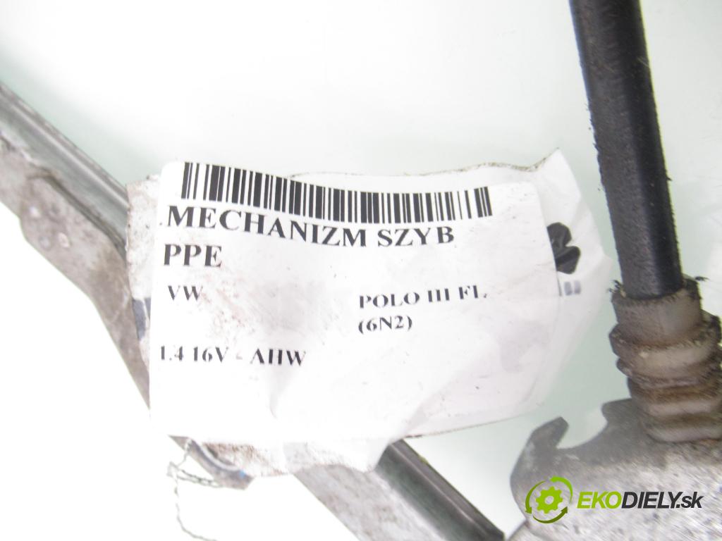 VW POLO (6N2) HB 2001 55,00 1.4 16V - AHW 1390,00 Mechanizmus okien 0202104B