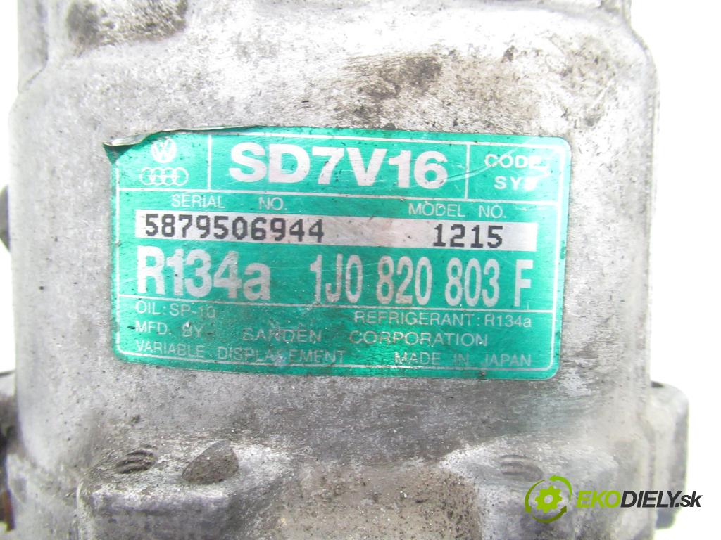 FORD GALAXY (WGR) MINIVAN 2002 85,00 1.9 TDI PD 115 - AUY 1896,00 KOMPRESOR: klimatizace 1J0820803F (Kompresor klimatizace)