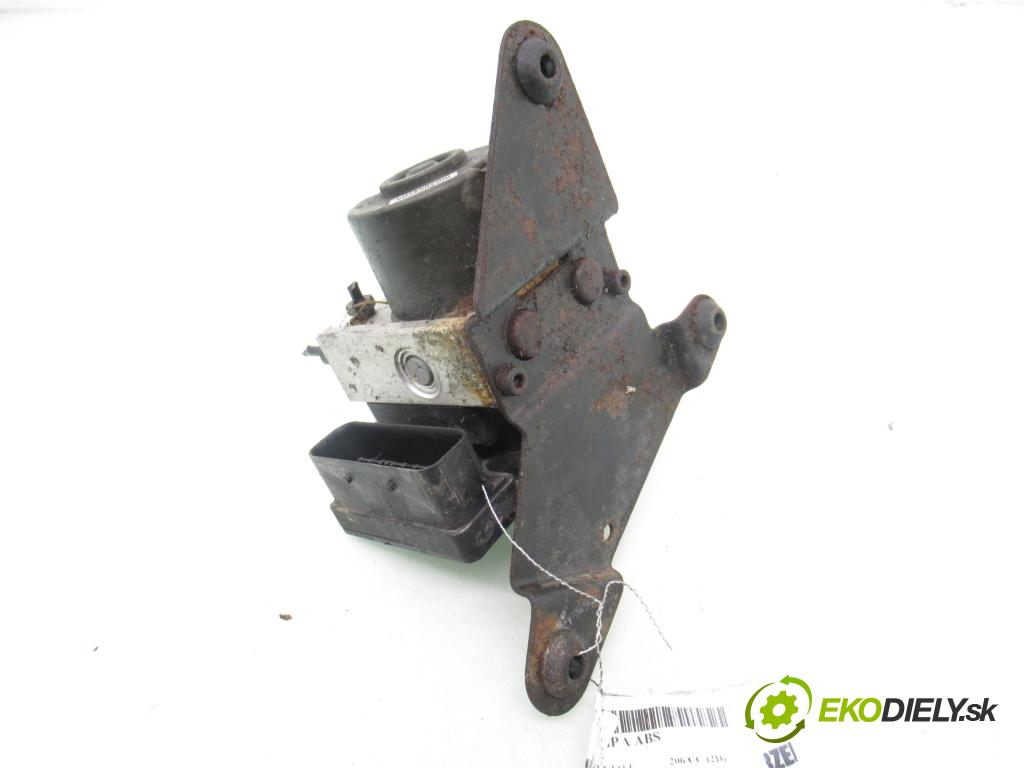 PEUGEOT 206 CC (2D) CABRIO 2002 80,00 1.6 16V - NFU 1587,00 Pumpa ABS 9641871180 ; 10097011053 (Pumpa ABS)