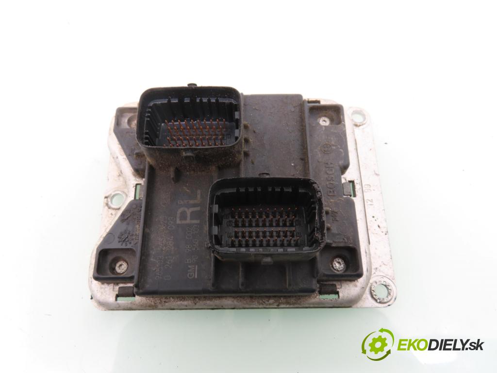 OPEL ASTRA G liftback (T98) HB 2001 48,00 1.2 16V - X 12 XE 1199,00 Riadiaca jednotka Motor 0261204093 ; 90560103RL