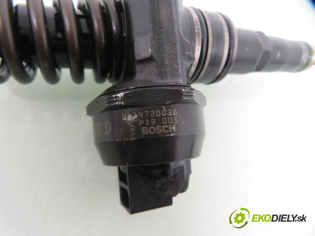 FORD GALAXY (WGR) MINIVAN 2002 85,00 1.9 TDI PD 115 - AUY 1896,00 vstříkovač 038130073AK ; 0414720038 (Vstřikovač paliva)