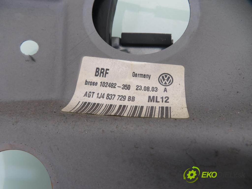 VW BORA (1J2) KOMBI 2003 96,00 1.9 TDI - ASZ 1896,00 Mechanizmus okien 1J4837755E ; 119692109 ; 1J4837729BB