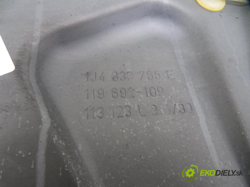 VW BORA (1J2) KOMBI 2003 96,00 1.9 TDI - ASZ 1896,00 Mechanizmus okien 1J4837755E ; 119692109 ; 1J4837729BB