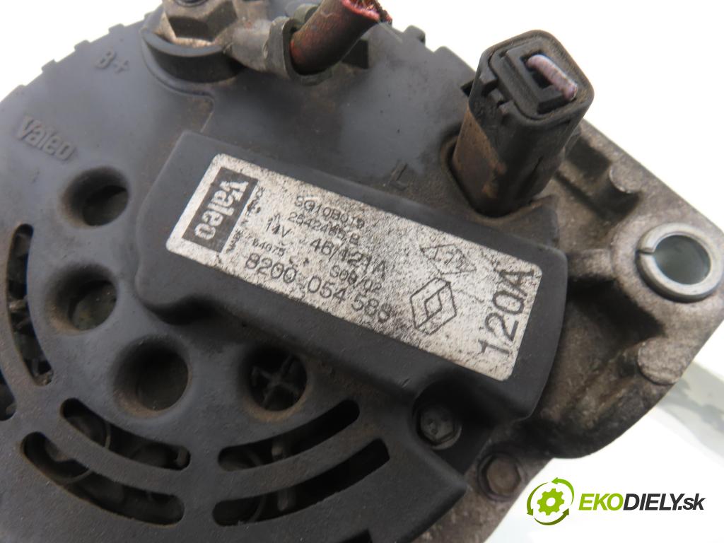 RENAULT SCENIC I (JA0/1_) MINIVAN 2003 75,00 1.9 dCi 102 - F9Q 732 1870,00 Alternátor 8200054588 (Alternátor)