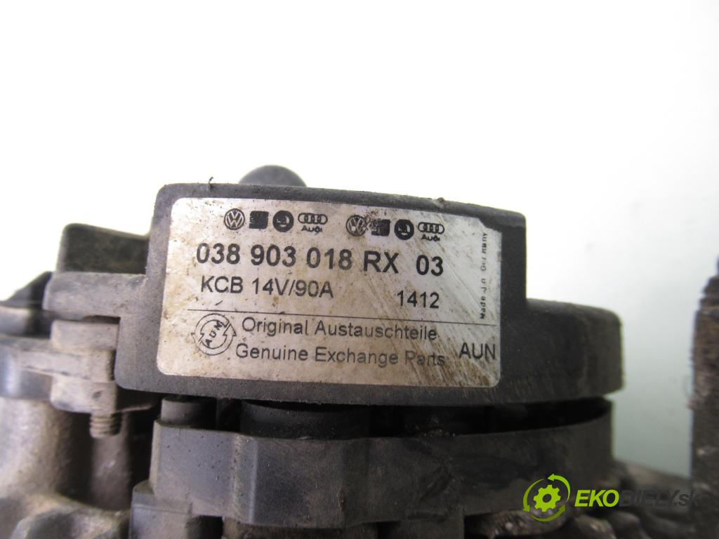VW POLO (6N2) HB 2001 44,00 1.4 60 - AKK 1390,00 Alternátor 038903018RX (Alternátor)