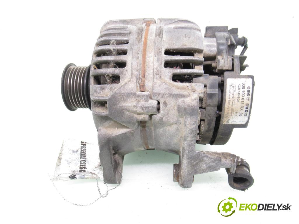 VW POLO (6N2) HB 2001 44,00 1.4 60 - AKK 1390,00 Alternátor 038903018RX (Alternátor)
