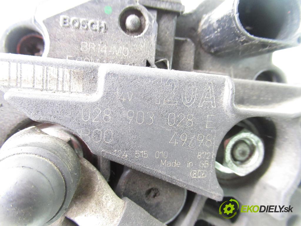 VW PASSAT B5.5 Variant (3B6) KOMBI 2003 74,00 1.9 TDI PD 101 - AVB 1896,00 Alternátor 028903028E (Alternátor)