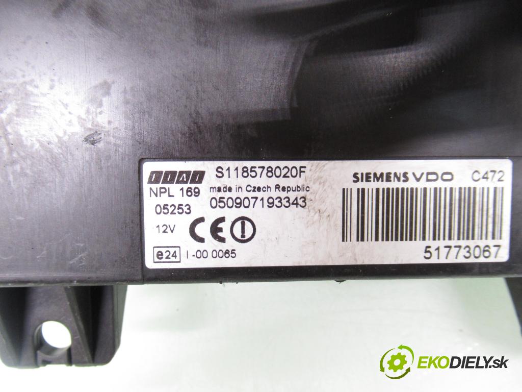 FIAT PANDA (169_) HB 2003 40,00 1.1 54 - 187 A1.000 1108,00 MODUL BSI S118578020F ; 050907193343