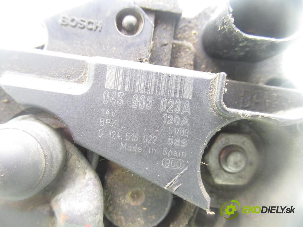VW POLO (9N_) HB 2002 55,00 1.4 TDI PD 75 - AMF 1422,00 Alternátor 045903023A (Alternátor)